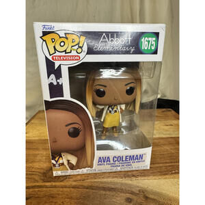 Funko Pop Television Abbott Elementary Ava Coleman 1675 Vinyl Figure Brown Box
